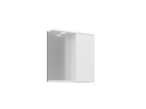 Móvel de casa de banho com espelho «Purus 65» - 63 x 18 x 68 cm - Branco
