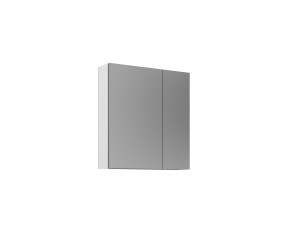Móvel de casa de banho com espelho «Purus Desna 60» - 60 x 16 x 66 cm - Branco