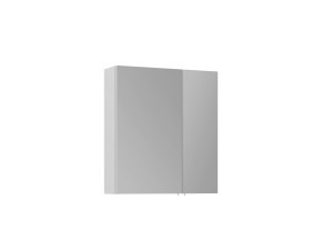 Móvel de casa de banho com espelho «Side 60» - 60 x 16 x 66 cm - Branco mate