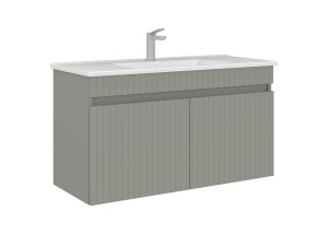 Móvel para lavatório «Tivoli 100» - 100 x 45 x 57 cm - Matte Cashmere