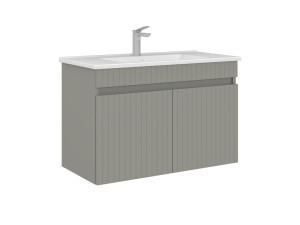 Móvel para lavatório «Tivoli 85» - 85 x 45 x 57 cm - Matte Cashmere