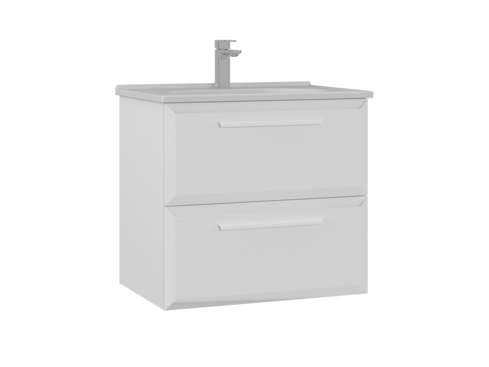 Móvel para lavatório «Nuvola 65 v2» - 65 x 50 x 62 cm - Branco
