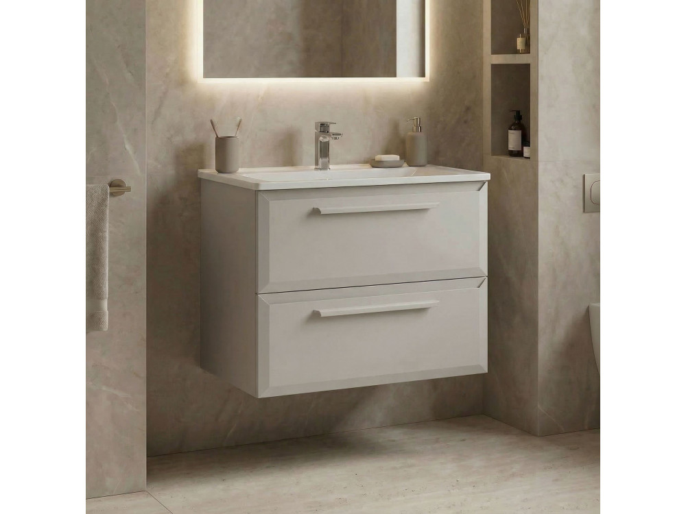 Móvel de lavatório «Nuvola 65 v2» - 65 x 50 x 62 cm - Cashmere