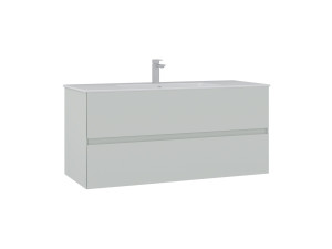 Móvel para lavatório «Nest 121 v2» - 121 x 51 x 55 cm - Matte Cashmere