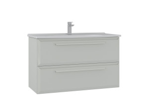 Móvel de lavatório «Nuvola 100 v2» - 100 x 50 x 62 cm - Cashmere