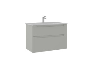 Móvel para lavatório «Messina 85 v2» - 85 x 45 x 55 cm - Matte Cashmere