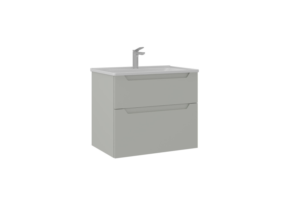 Móvel para lavatório «Messina 65 v2» - 65 x 45 x 55 cm - Matte Cashmere