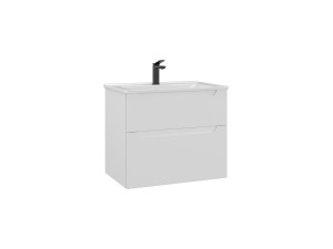 Móvel para lavatório «Messina 65 v2» - 65 x 45 x 55 cm - Branco mate