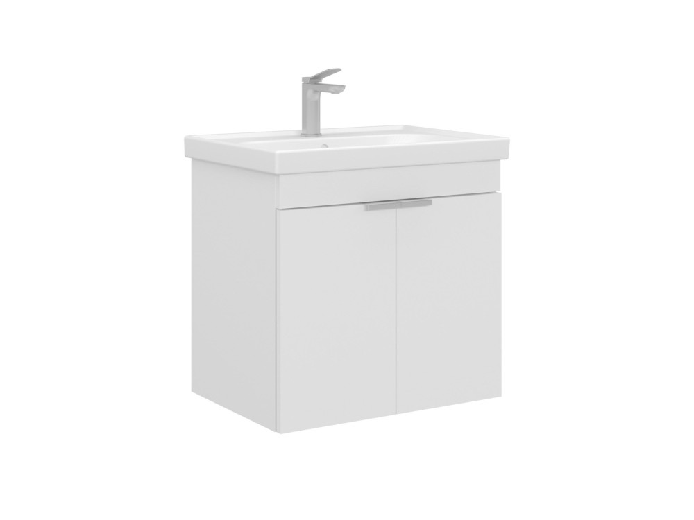 Móvel para lavatório «Desna 60» - 60 x 45 x 58 cm - Branco mate