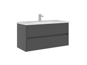 Móvel de lavatório «Arno 100» - 100 x 45 x 52 cm - Antracite
