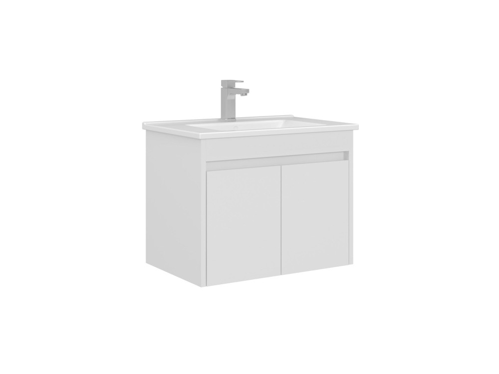 Móvel para lavatório «Arno 65» - 65 x 45 x 52 cm - Branco