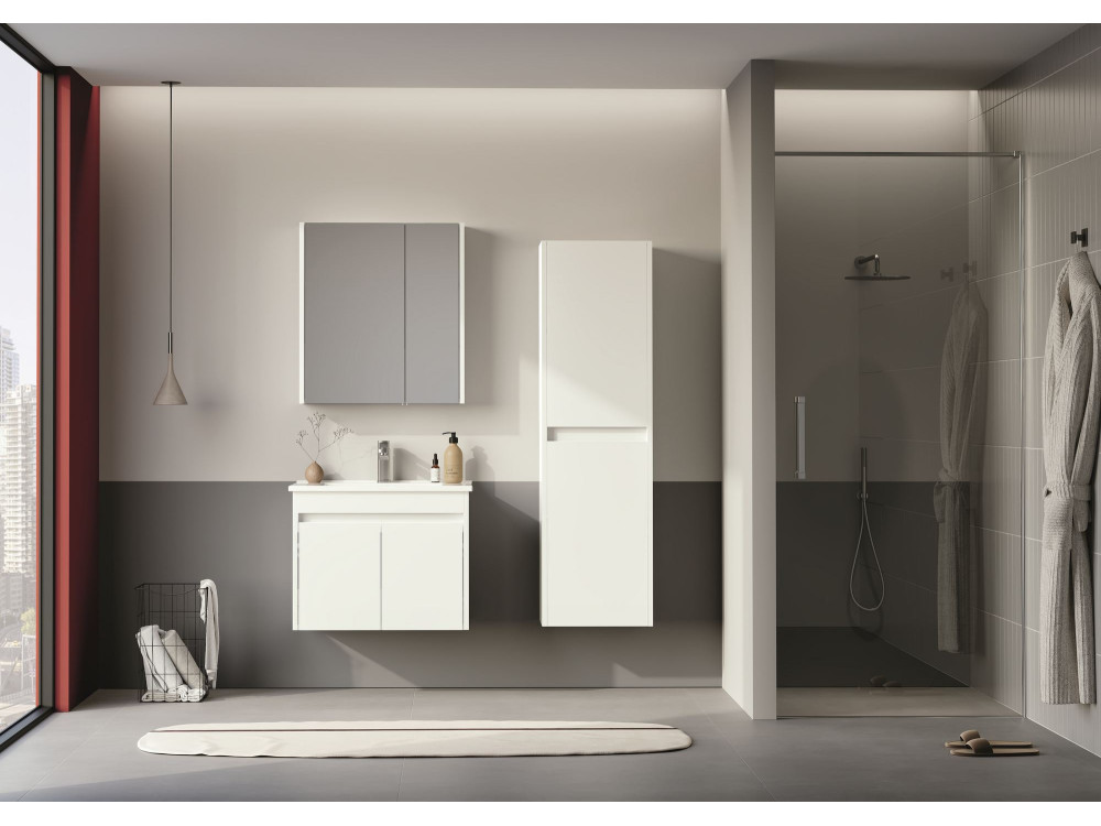 Móvel para lavatório «Arno 65» - 65 x 45 x 52 cm - Branco