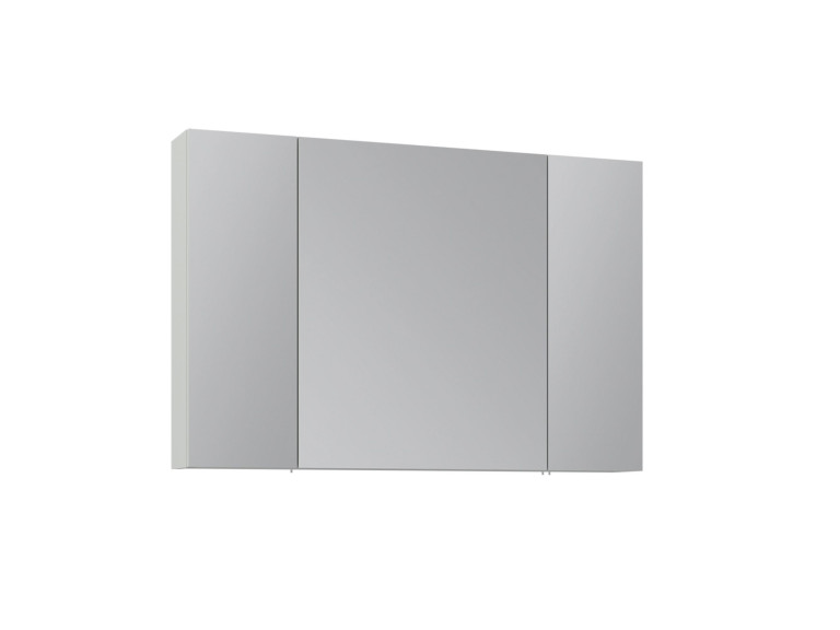 Móvel de casa de banho com espelho «Nuvola 100 v2» - 97 x 16 x 66 cm - Cashmere