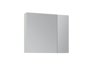 Móvel de casa de banho com espelho «Nuvola 80 v2» - 75 x 16 x 66 cm - Cashmere