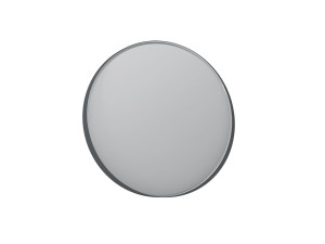 Espelho decorativo em madeira «Moonlight 75 v2» - 75 x 7 x 75 cm - Antracite mate
