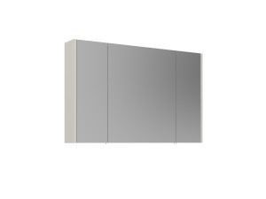 Móvel de casa de banho com espelho «Arno 100» - 100 x 16 x 66 cm - Cashmere