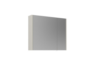 Móvel de casa de banho com espelho «Arno 80» - 79 x 16 x 66 cm - Cashmere