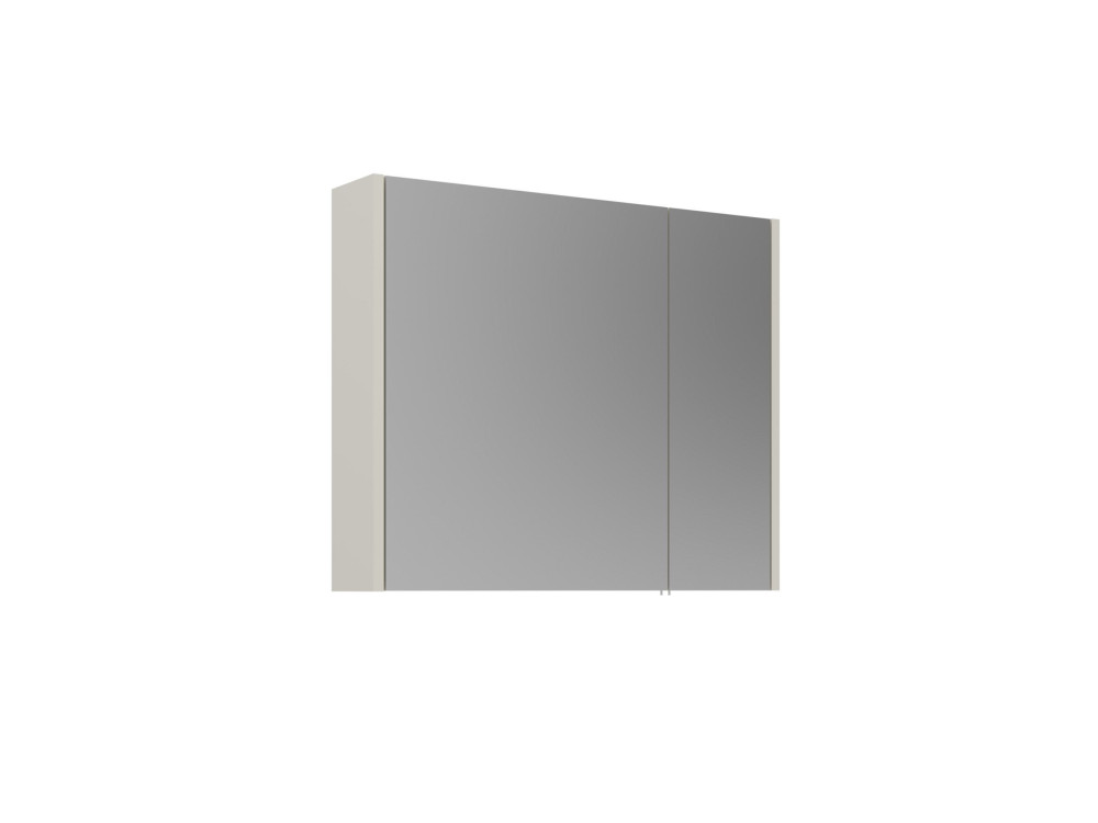 Móvel de casa de banho com espelho «Arno 80» - 79 x 16 x 66 cm - Cashmere