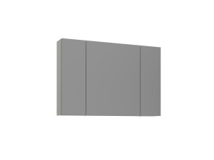 Móvel de casa de banho com espelho «Bari 100» - 97 x 16 x 66 cm - Cashmere mate