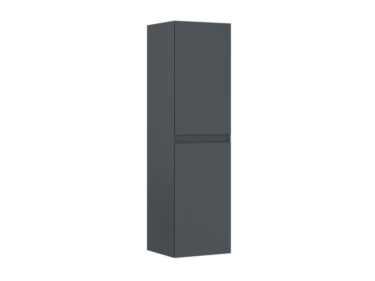 Armário de casa de banho «Nest 40 v2» - 40 x 32 x 138 cm - Antracite mate