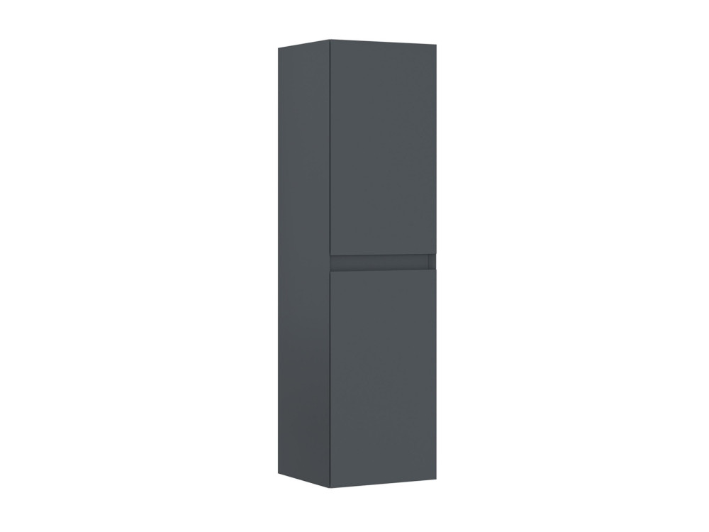 Armário de casa de banho «Nest 40 v2» - 40 x 32 x 138 cm - Antracite mate