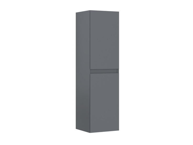Armário de casa de banho «Nest 40 v2» - 40 x 32 x 138 cm - Cinza mate