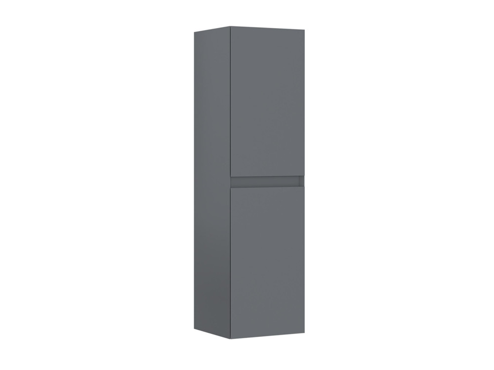 Armário de casa de banho «Nest 40 v2» - 40 x 32 x 138 cm - Cinza mate