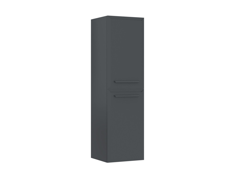 Armário de casa de banho «Nuvola 40 v3» - 40 x 32 x 138 cm - Antracite