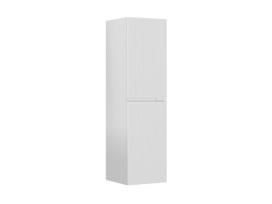 Armário de casa de banho «Moonlight 40» - 40 x 27 x 138 cm - Branco mate