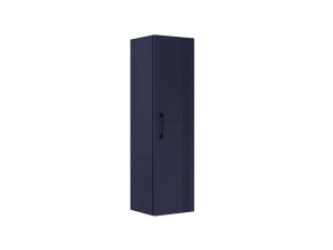 Armário de casa de banho «Bari 40» - 40 x 32 x 138 cm - Azul-marinho mate