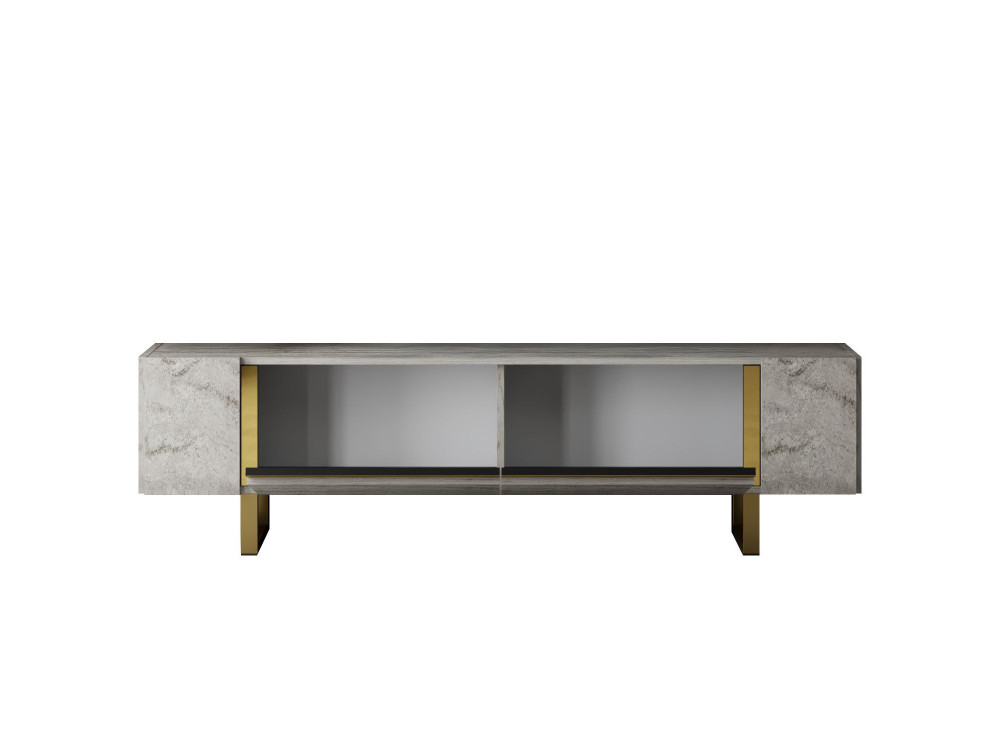 Suporte de TV em madeira "Yildiz" - 180 x 30 x 50 cm - TravertinOr