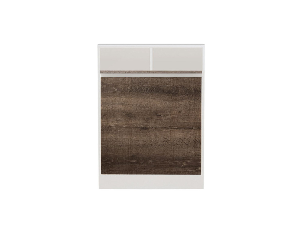 Mesa de jantar dobrável de madeira "Bracked" - 70 x 15 x 96 cm - Bege