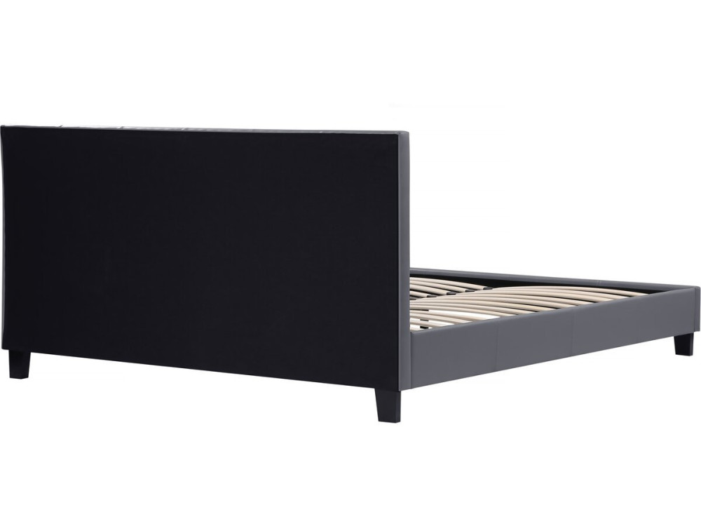 Cama"Julia" - 140 x 190 cm - Cinza