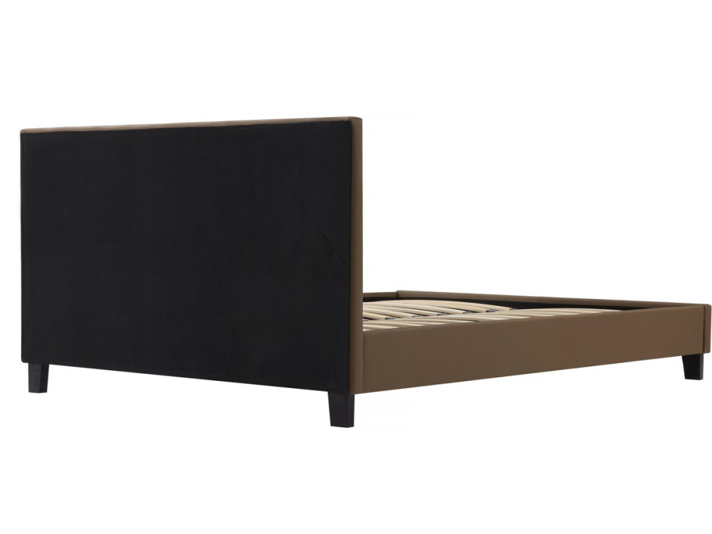 Cama LED "Maria" - 140 x 190 cm - Taupe