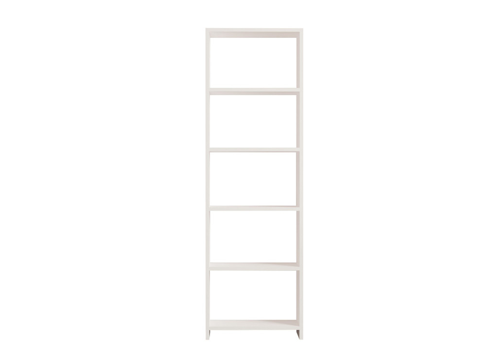 Estante de madeira "New" - 50 x 19 x 160 cm - Branco
