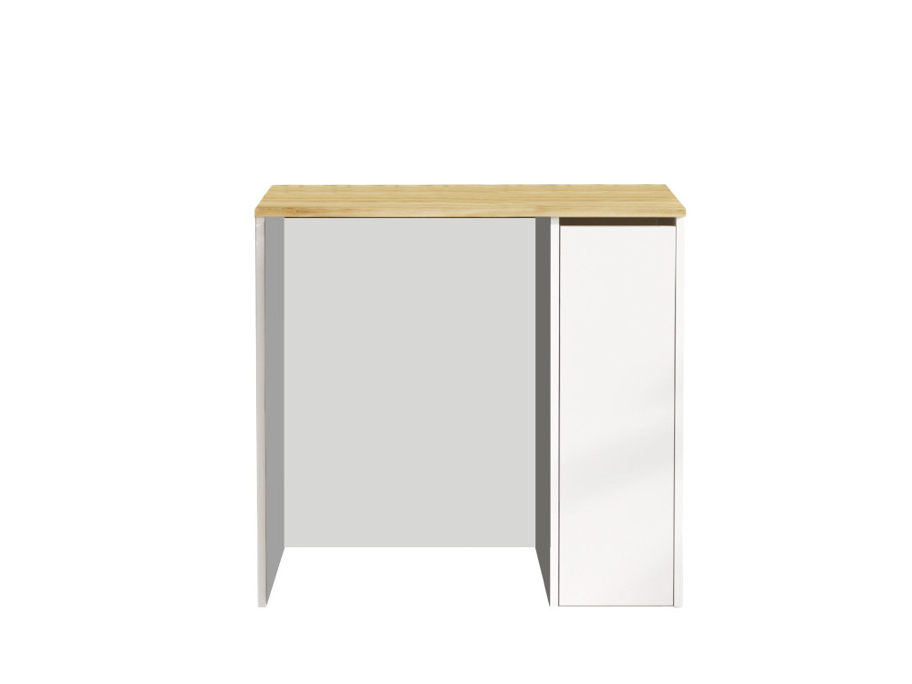 SA1" armário de madeira para máquina de lavar roupa - 93 x 60 x 88 cm - Branco