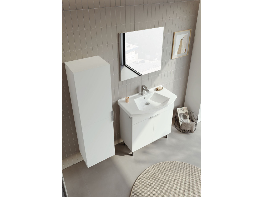Espelho decorativo em madeira «Purus 80» -  cm - Transparente