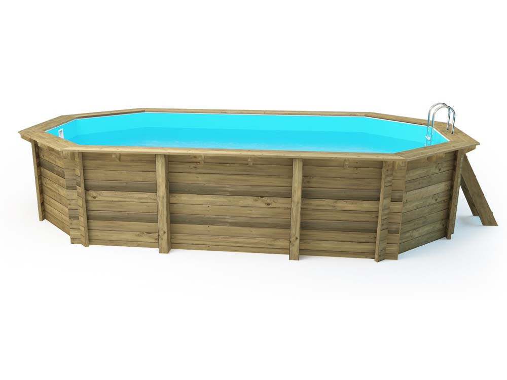 Piscina de madeira "Florida 145" - 6,57 x 4,57 x 1,45 m