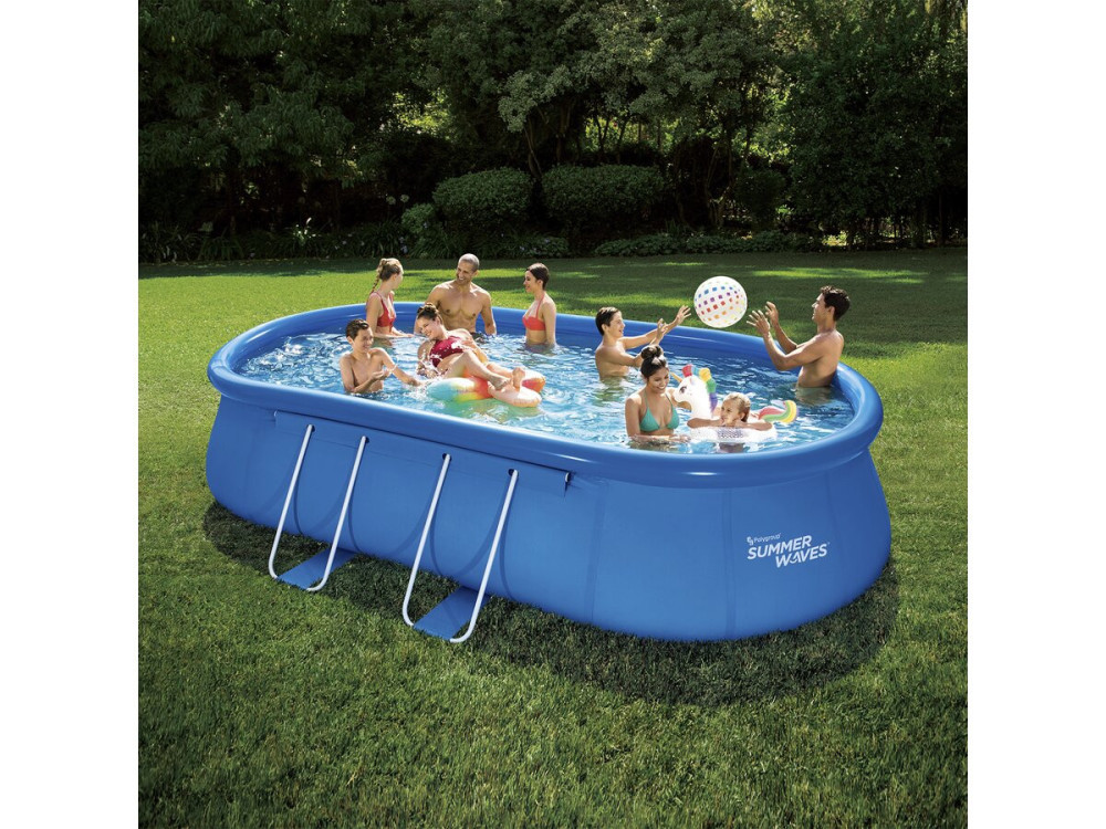 Piscina autoportante oval  - 6.10 x 3.66 x 1.22 m