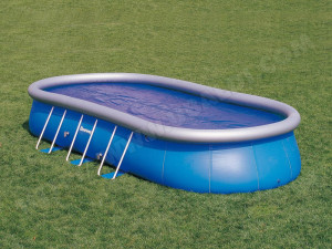 Cobertura solar oval “Steel Pro” - 6,45 x 3,30 m