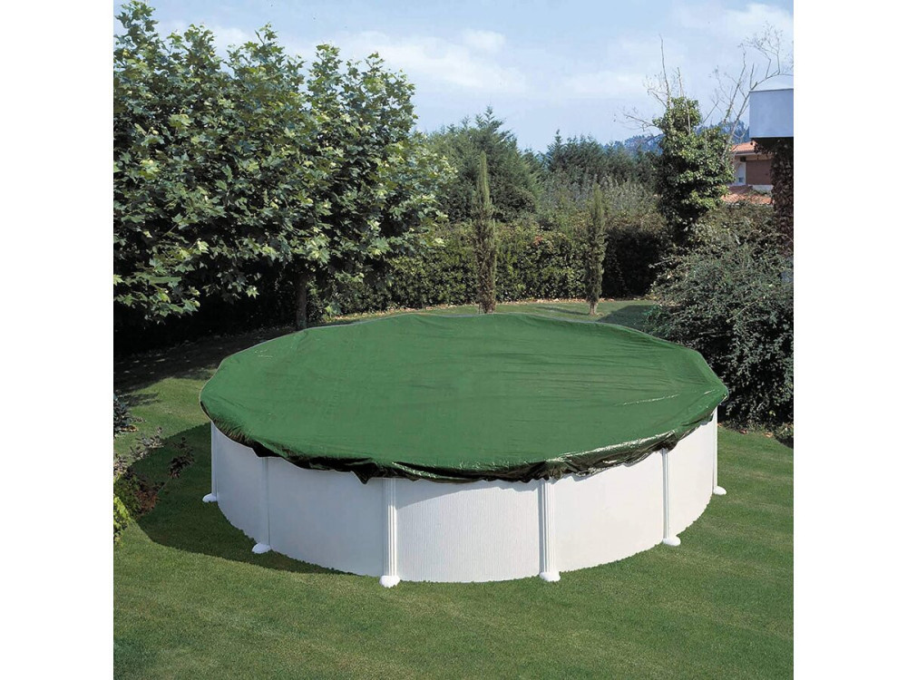 Capa de inverno para piscinas redondas - Ø 3,50 m - Verde