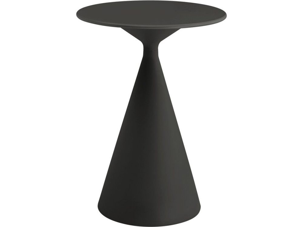 Mesa de jardim bistrô ⌀80 cm "Néora" - Preto
