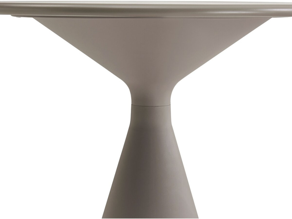 Mesa de jardim bistrô ⌀80 cm "Néora" - Taupe