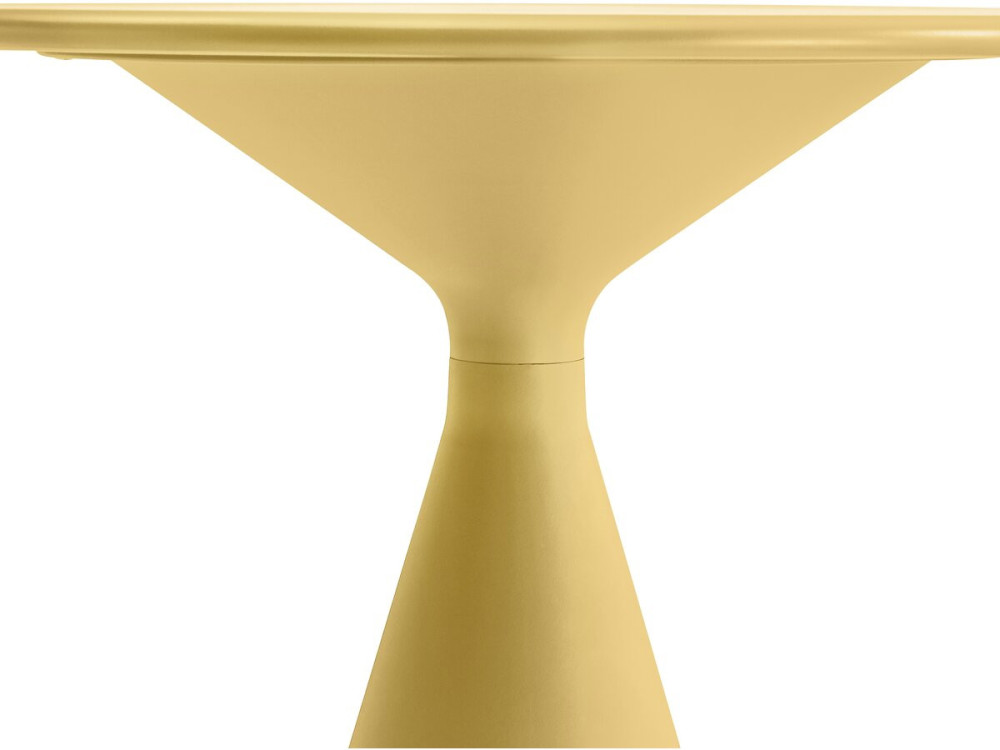 Mesa de jardim bistrô ⌀80 cm "Néora" - Amarelo