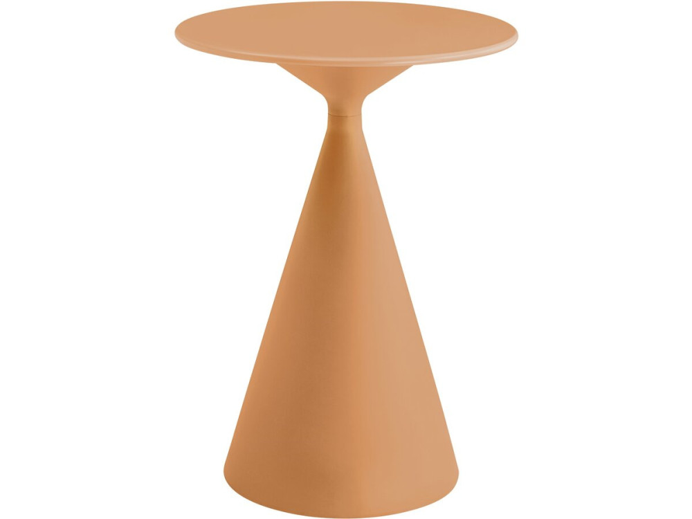 Mesa de jardim bistrô ⌀80 cm "Néora" - Laranja