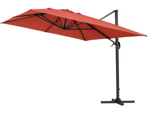 Guarda-sol "Sun 4" - 3 x 4 m - Vermelho
