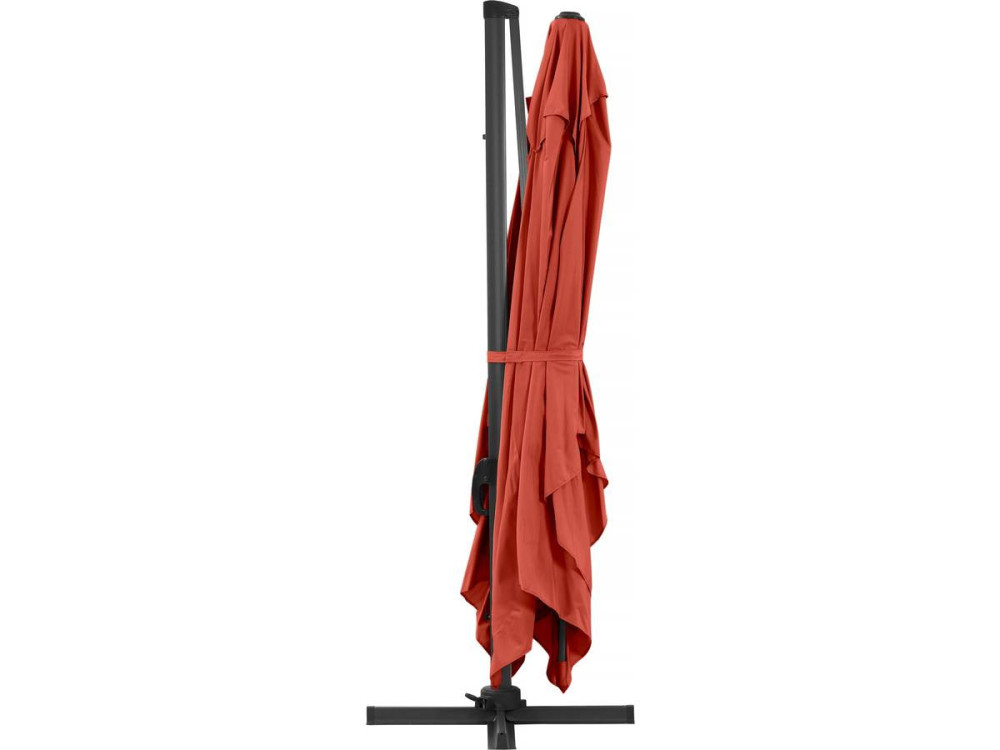 Guarda-sol "Sun 4" - 3 x 4 m - Vermelho