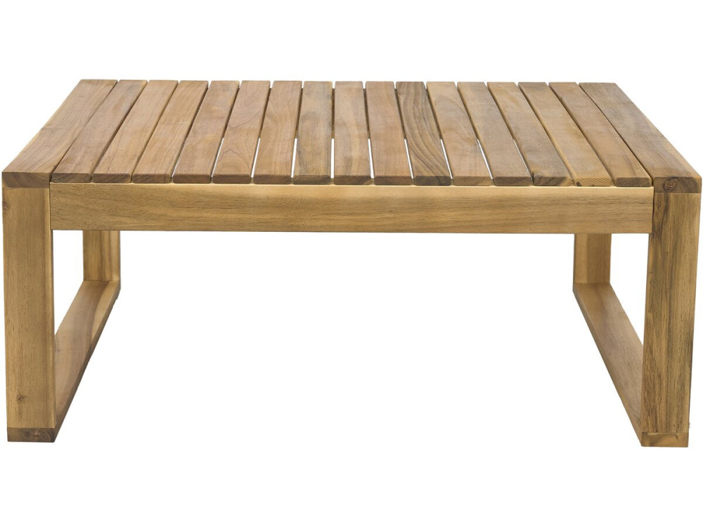 Conjunto de mobiliário de jardim em madeira de acácia com almofadas "Bellingham" - 5 lugares - Cinzento
