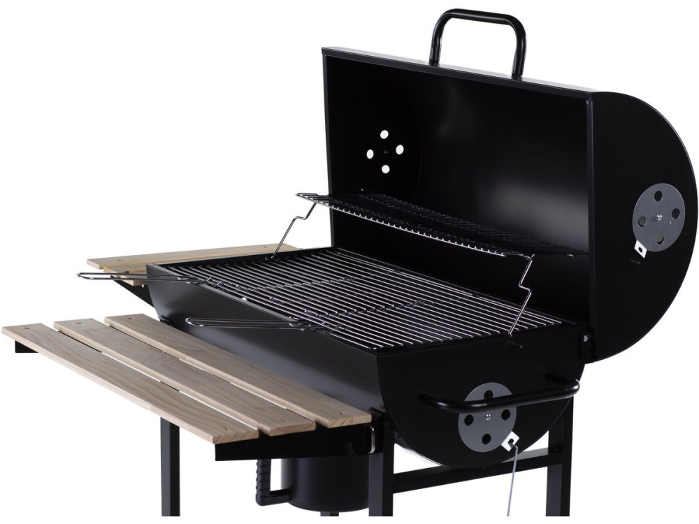 Churrasqueira a carvão XXL "King" - 95 x 63 x 105 cm - Preto