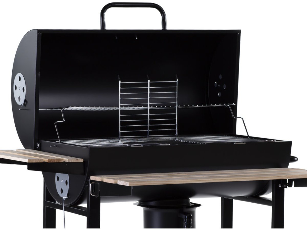 Churrasqueira a carvão XXL "King" - 95 x 63 x 105 cm - Preto